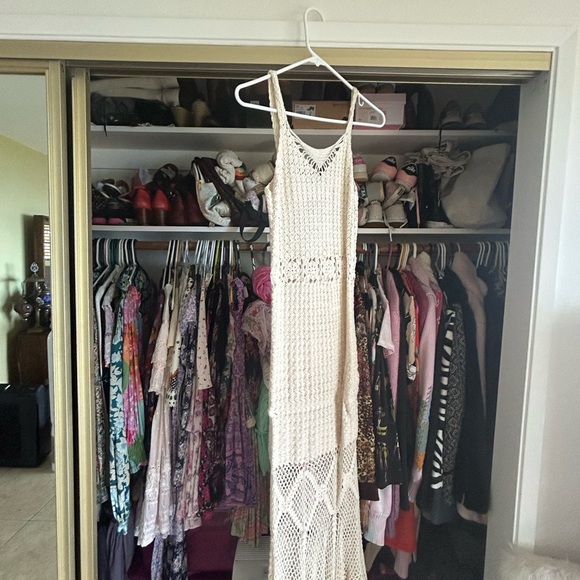 Trade/sell Chasing Unicorns crocheted dress 👗 Medium EUC - Picture 6 of 6